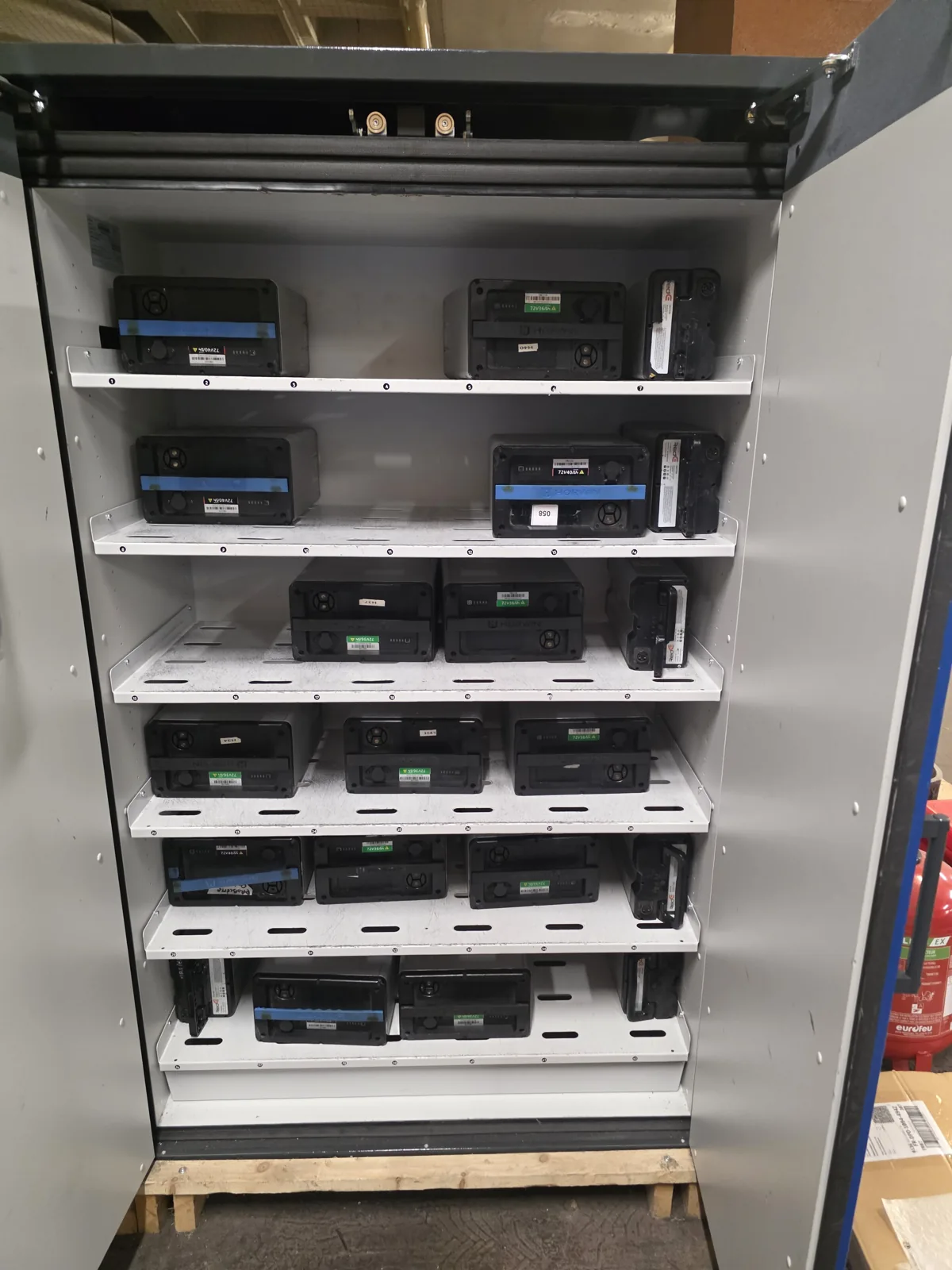 Organisation des batteries
